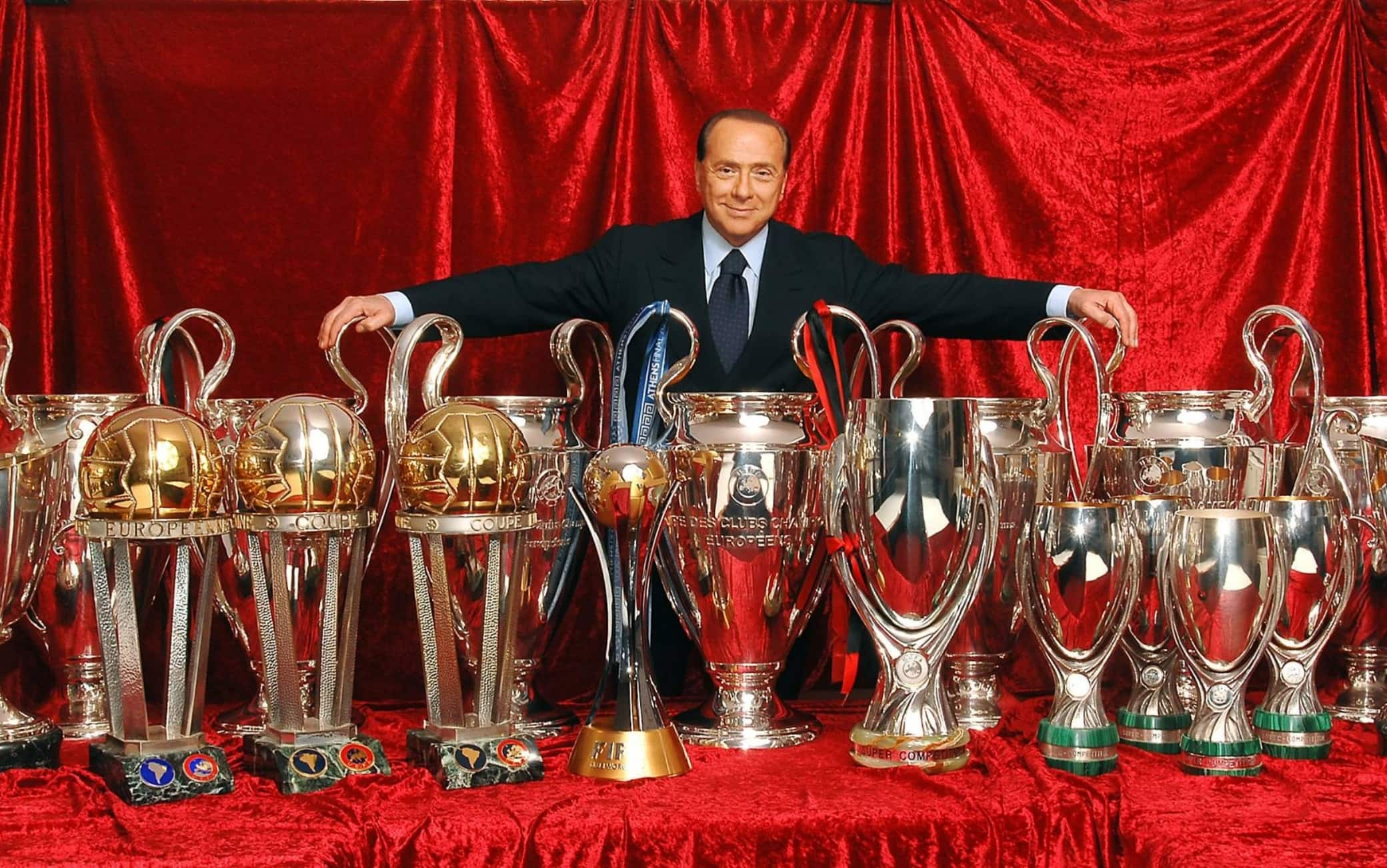 Berlusconi Al Milan Tutte Le Vittorie Campionati Champions League E