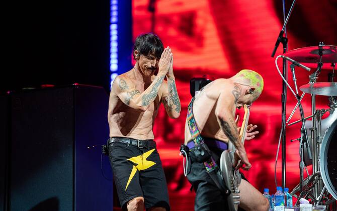 I Anni Di Anthony Kiedis Le Esibizioni Cult Del Frontman Dei Red Hot Chili Peppers Foto