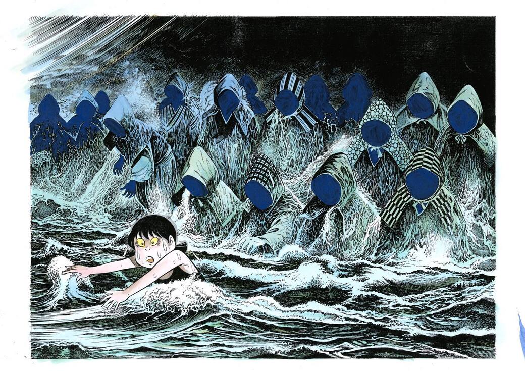 Mondo Mizuki, Mondo Yokai a cura di Canicola, Vincenzo Filosa e MIZUKI PRO, Tokyo. Credits: Shigeru Mizuki, courtesy MIZUKI PRO, Tokyo