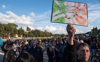 no green pass manifestazione roma