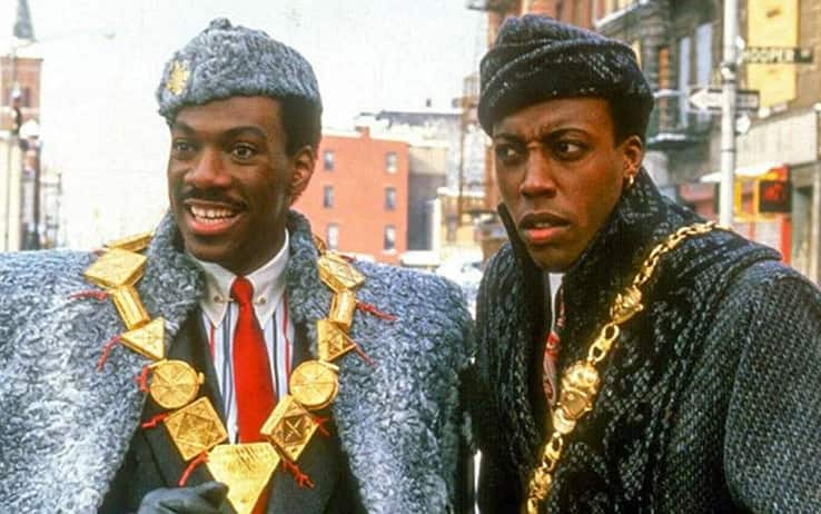 Eddie Murphy e Arsenio Hall ne Il principe cerca moglie