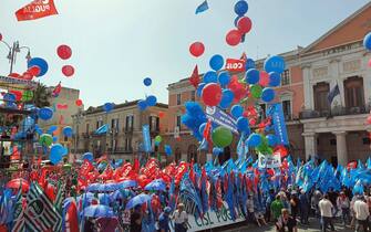 Manifestazioni lavoro Cgil, Cisl, Uil