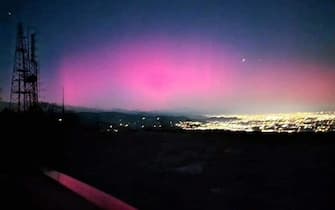 Aurora boreale in Italia