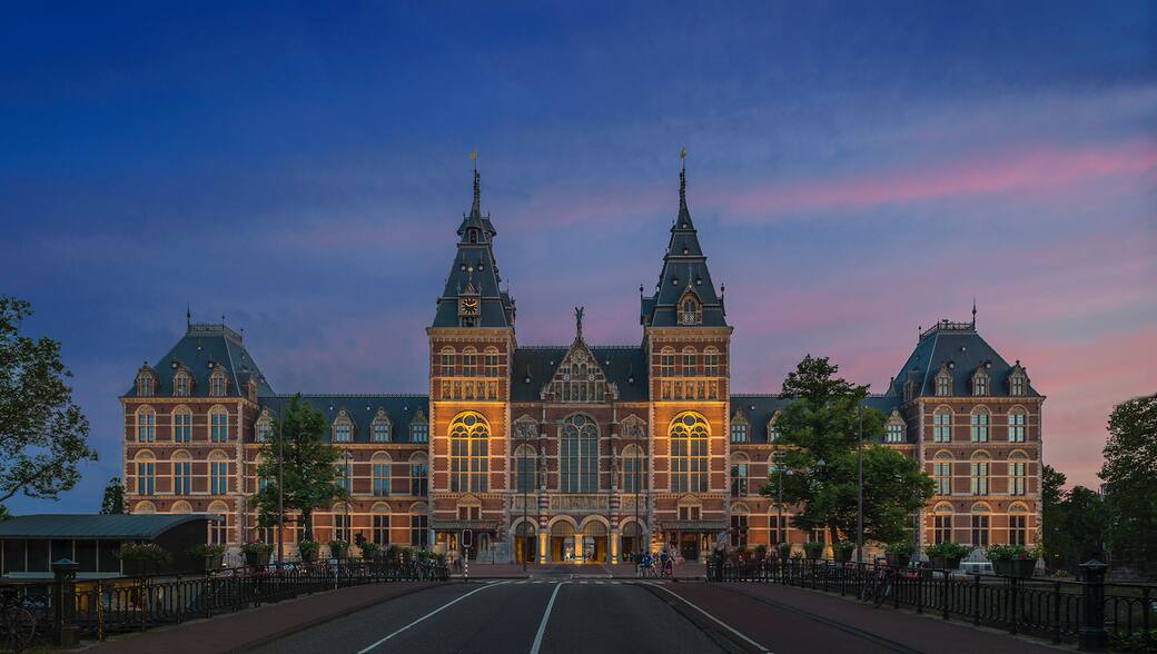 Exterior of Rijksmuseum. Photo John Lewis Marshall