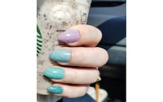 Unghie estive manicure da sirena