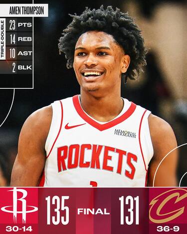 CLEVELAND CAVALIERS-HOUSTON ROCKETS 131-135