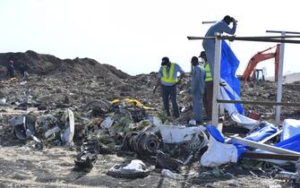 incidente aereo etiopia