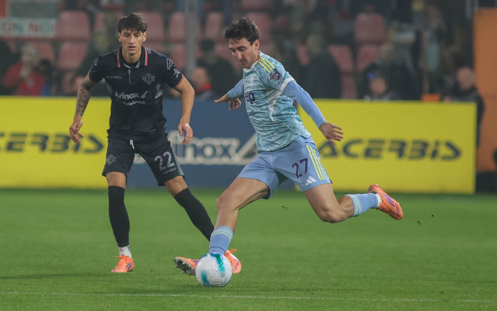 Il primo tempo di Cremonese-Juve