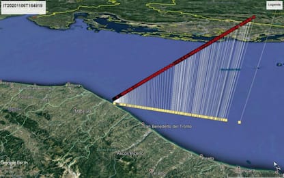 Civitanova Marche: frammento di cometa esploso sulla costa Adriatica