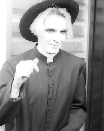 NICK RHODES - Member of the British pop group DURAN DURAN - Date: 13.04.1989. Ref: PMS303500. COMPULSORY CREDIT: uppa.co.uk ( - 2009-03-16, / IPA) p.s. la foto e' utilizzabile nel rispetto del contesto in cui e' stata scattata, e senza intento diffamatorio del decoro delle persone rappresentate
