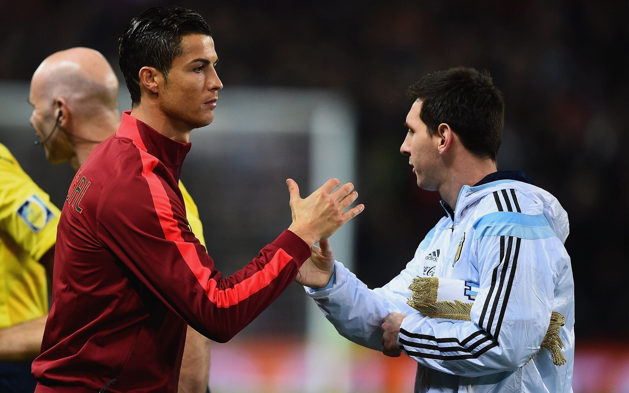 Cristiano Ronaldo e Messi, i giocatori compagni di squadra di entrambi