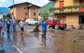 I danni in Val Camonica, nel Bresciano