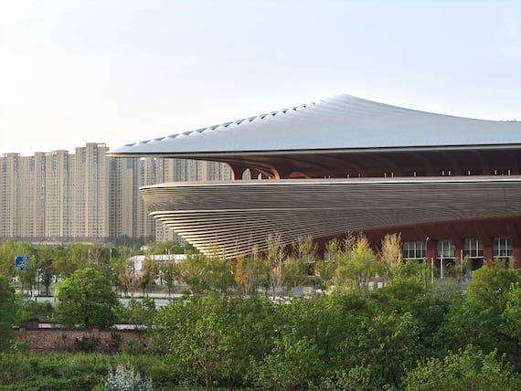  Xi'an International Football Centre © Hufton + Crow