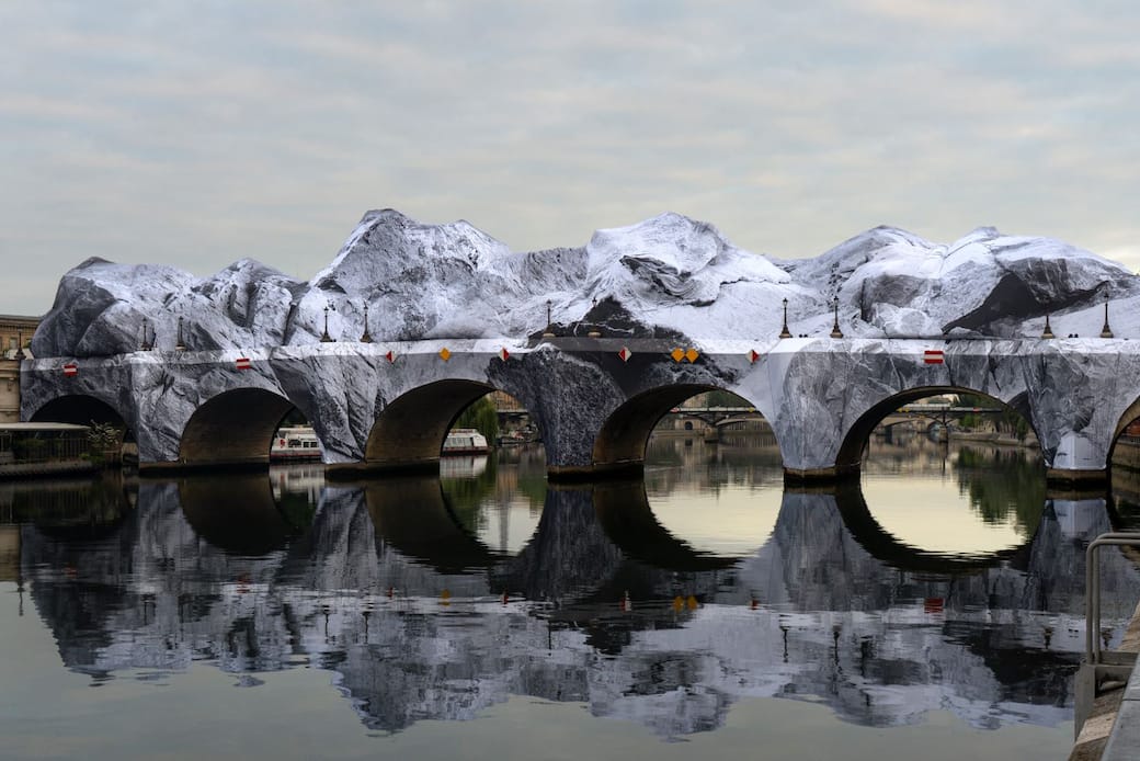 JR, La Caverne du Pont Neuf - Paris, 2026 — Photo: Eléa Jeanne Schmitter© 2026 Atelier JR