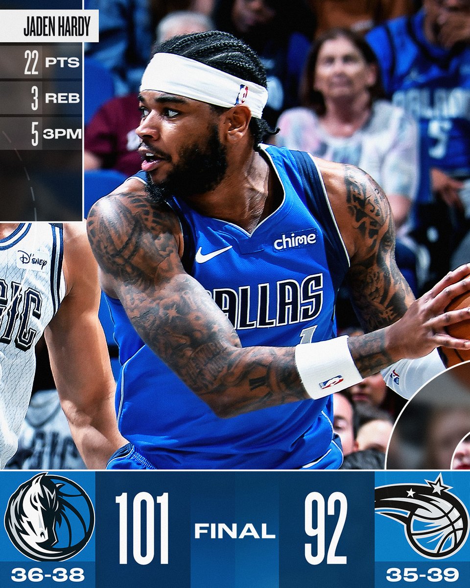 ORLANDO MAGIC-DALLAS MAVERICKS 92-101