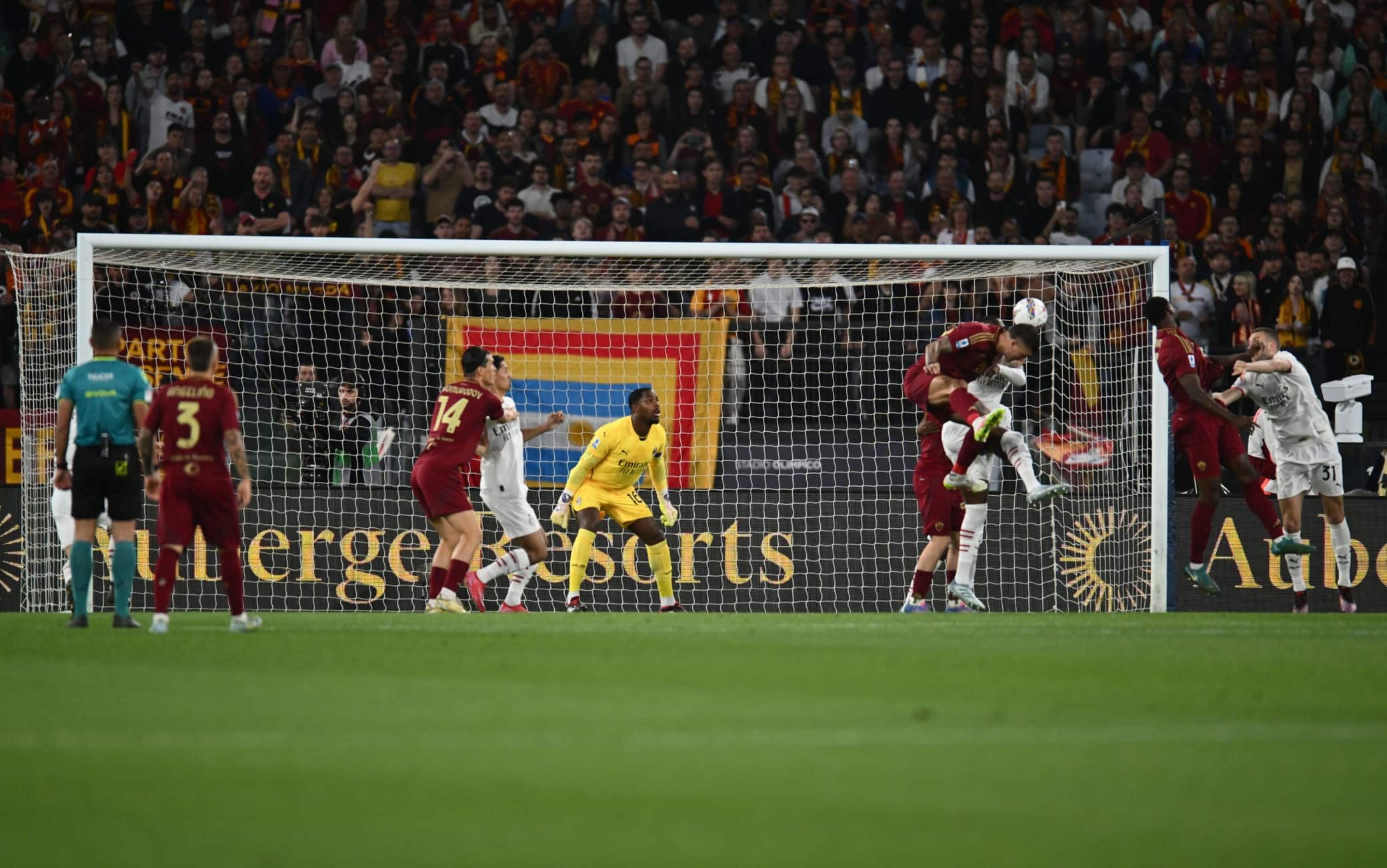 Il gol di Mancini