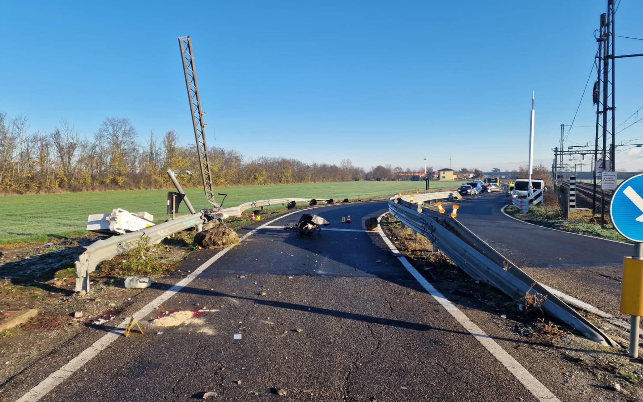 Il luogo dov'è avvenuto l'incidente