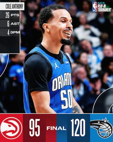 ORLANDO MAGIC-ATLANTA HAWKS 120-95