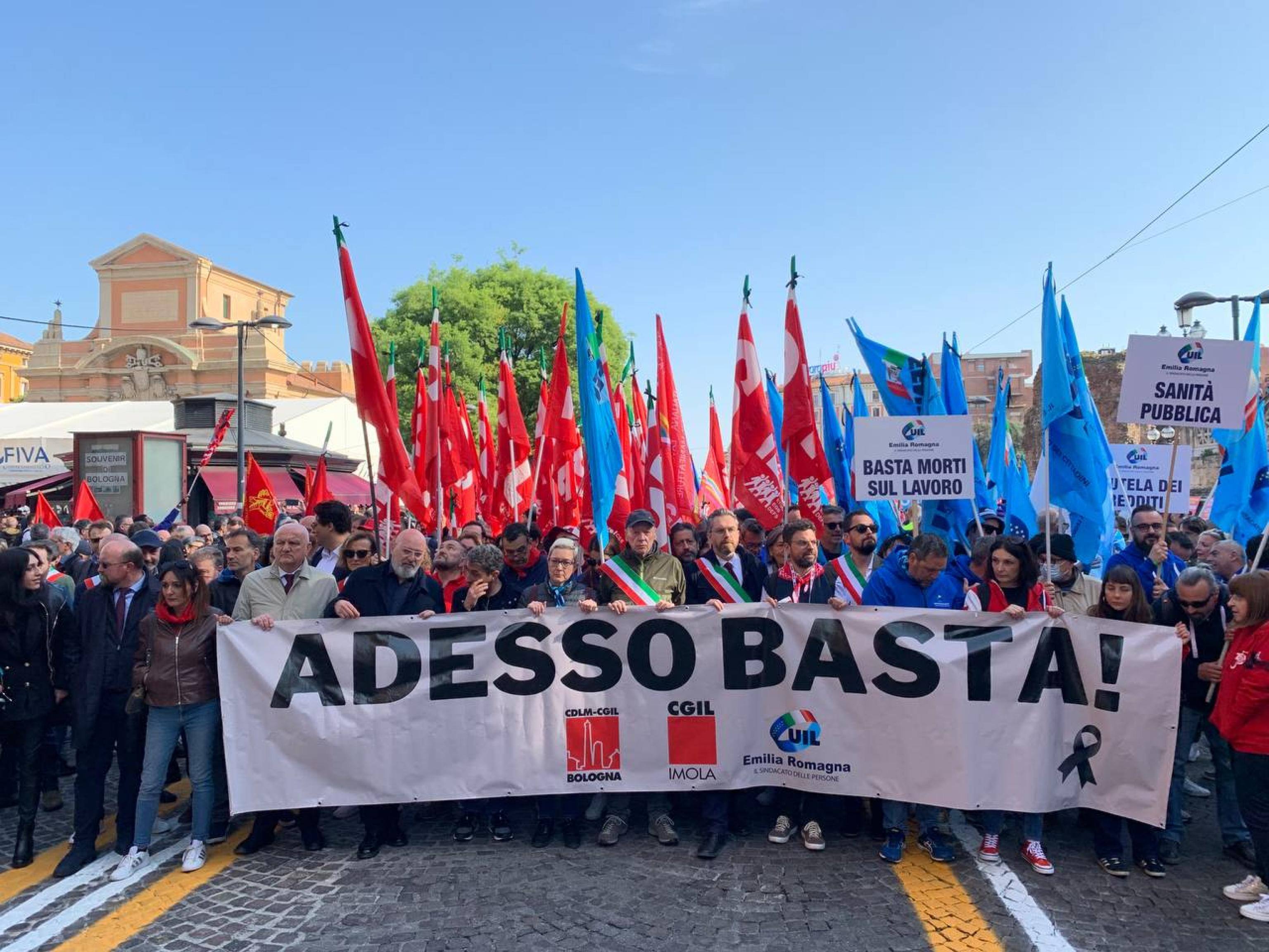 Manifestazione a Bologna