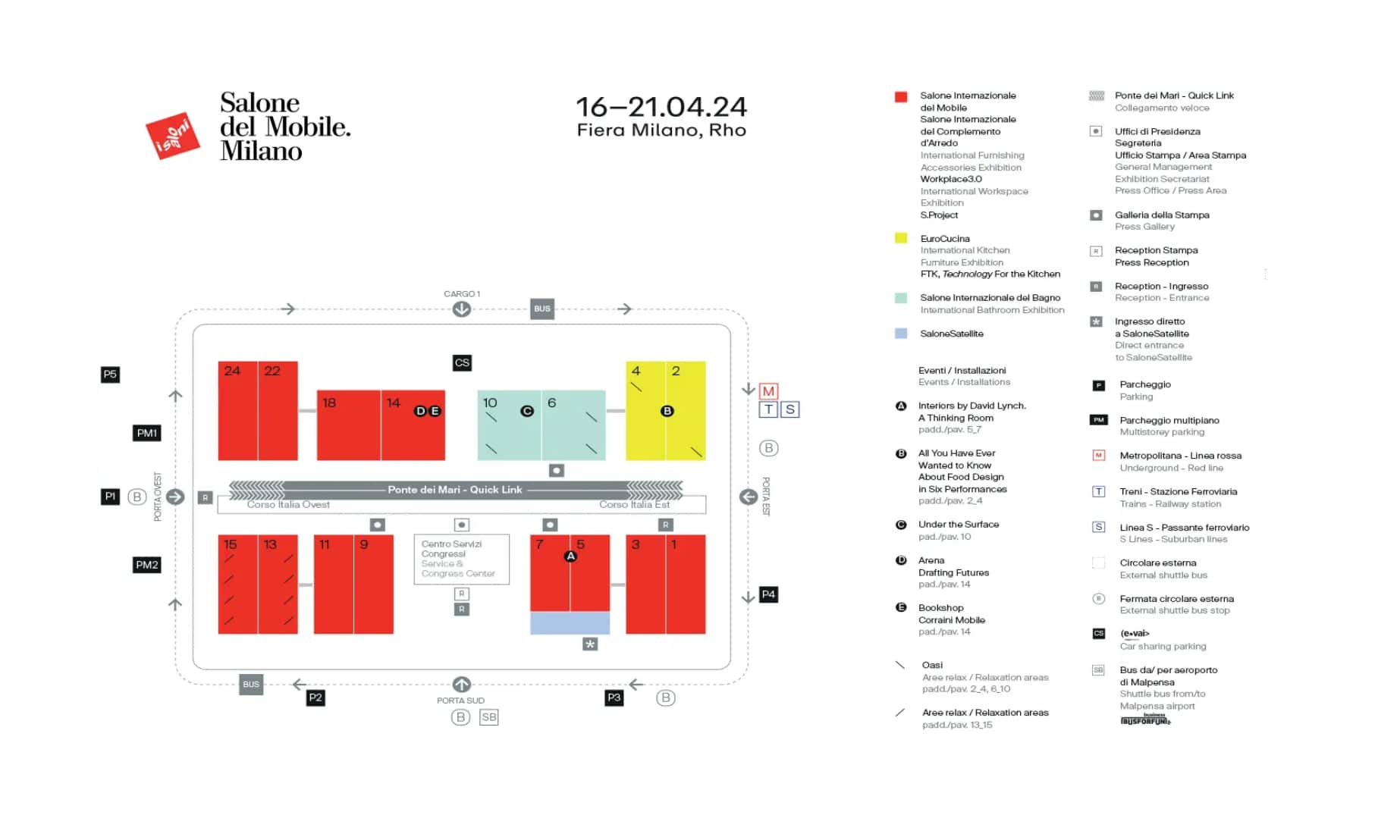 Mappa Salone