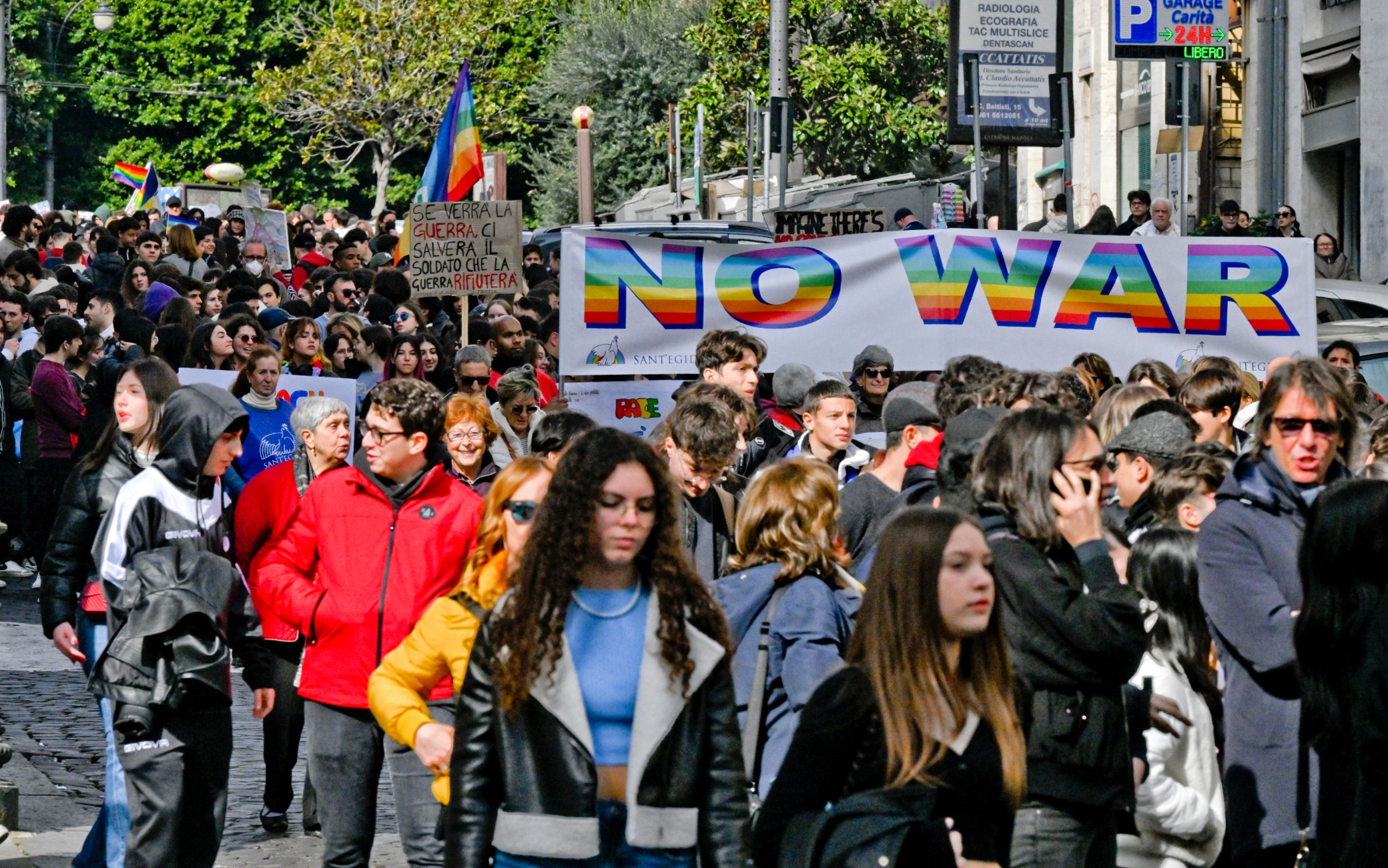 manifestazioni per ucraina un anno guerra