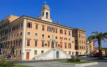 Livorno City Hall, Tuscany, Italy, Europe