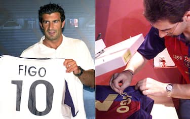 24 luglio 2000: il grande tradimento di Figo (ignaro della penale)