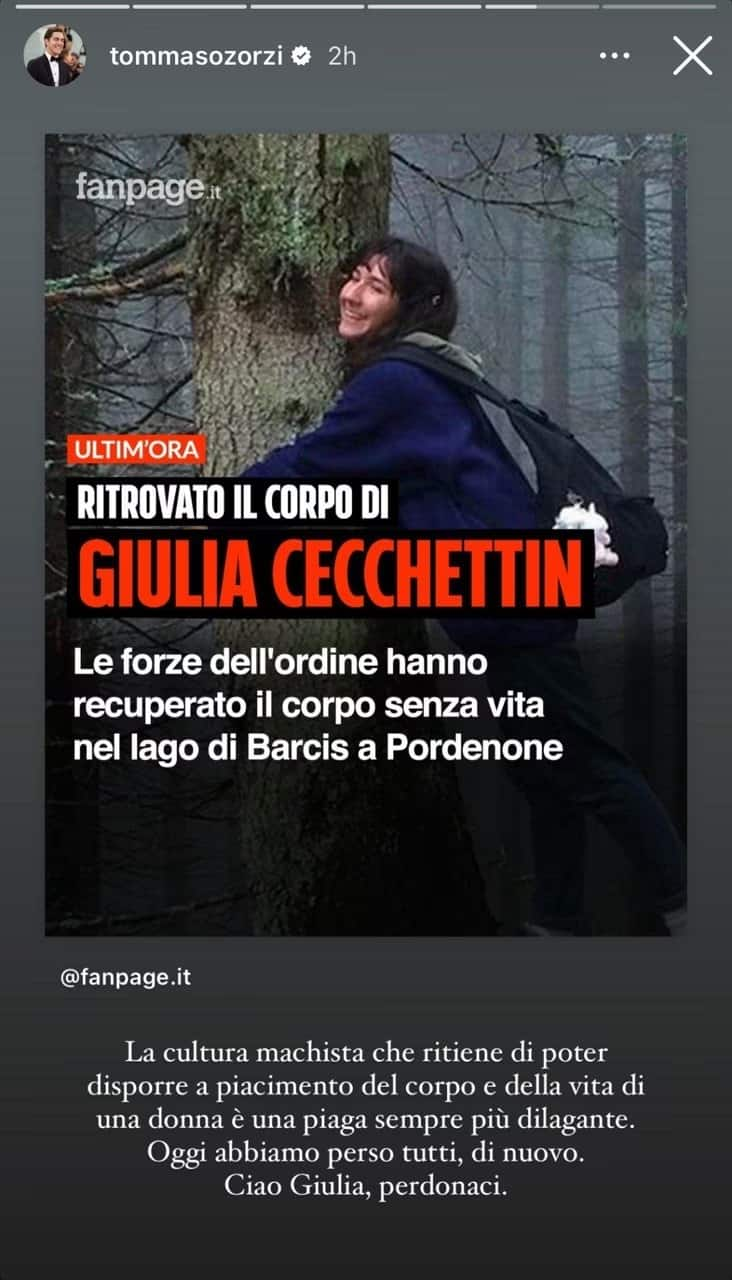 Le Reazioni Del Mondo Dello Spettacolo Alla Morte Di Giulia Cecchettin ...