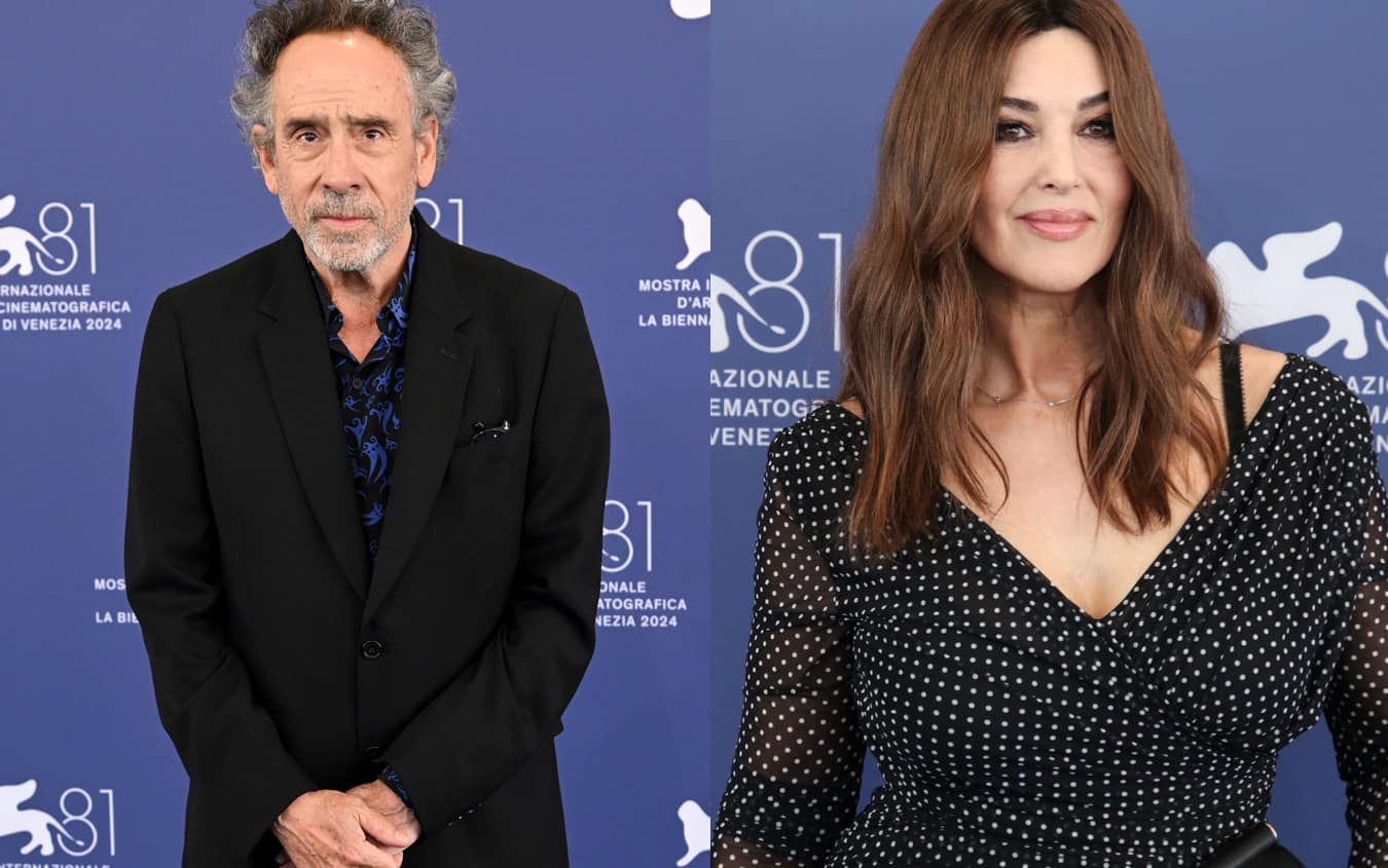 Tim Burton e Monica Bellucci