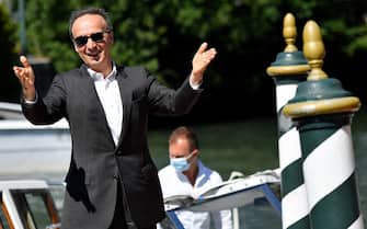 Roberto Benigni a Venezia per il Leone d'Oro alla carriera