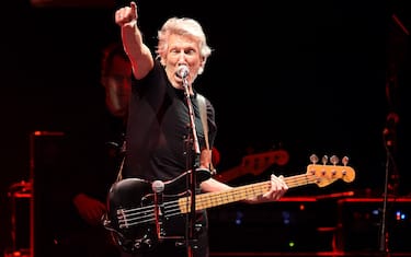 INDIO, CA - OCTOBER 16:  Musician Roger Waters performs during Desert Trip at the Empire Polo Field on October 16, 2016 in Indio, California.  (Photo by Kevin Winter/Getty Images)