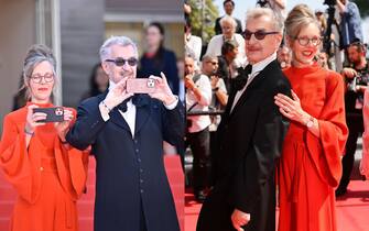 Wim Wenders e sua moglie Donata