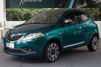 TURIN, ITALY - 2018/06/06: A Lancia Ypsilon. 2018 edition of Parco Valentino car show hosts cars by many automobile manufacturers and car designers inside Valentino Park. (Photo by Marco Destefanis/Pacific Press/LightRocket via Getty Images)