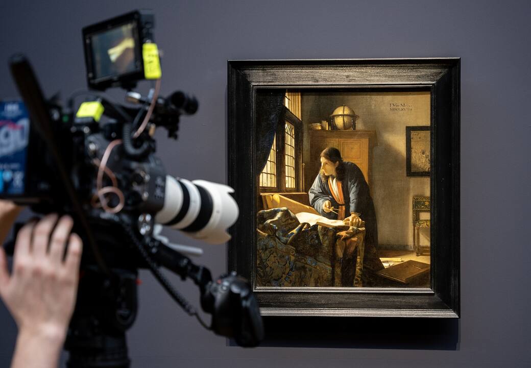 Vermeer - The Geographer ® David Bickerstaff