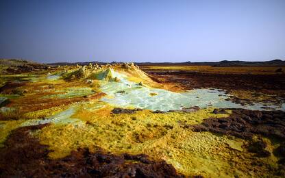 Il deserto di sale della Dancali