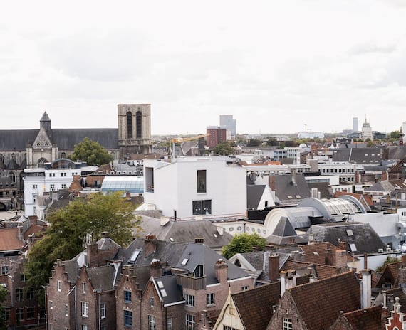 Design Museum Gent New Wing View From The Gravensteen September 2025 Photo ©Michiel De Cleene For Design Museum Gent