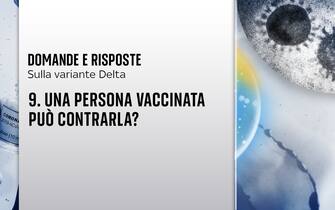 Anche i vaccinati possono contrarre la variante Delta