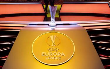 Monaco, Monte Carlo - August 25, 2017: UEFA Europa League / Champions League Group Stage Draw Season and Kick Season Kick Off 2017-2018 | usage worldwide