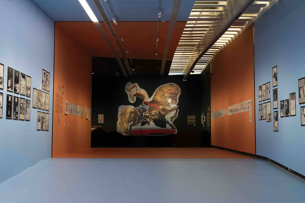 MAXXI, Andrea Pazienza. Non Sempre Si Muore. Foto Allestimento Giorgio e Giulia Benni - courtesy Fondazione MAXXI