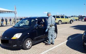 Controlli in porto della Sardegna