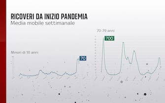 ricoveri da inizio pandemia