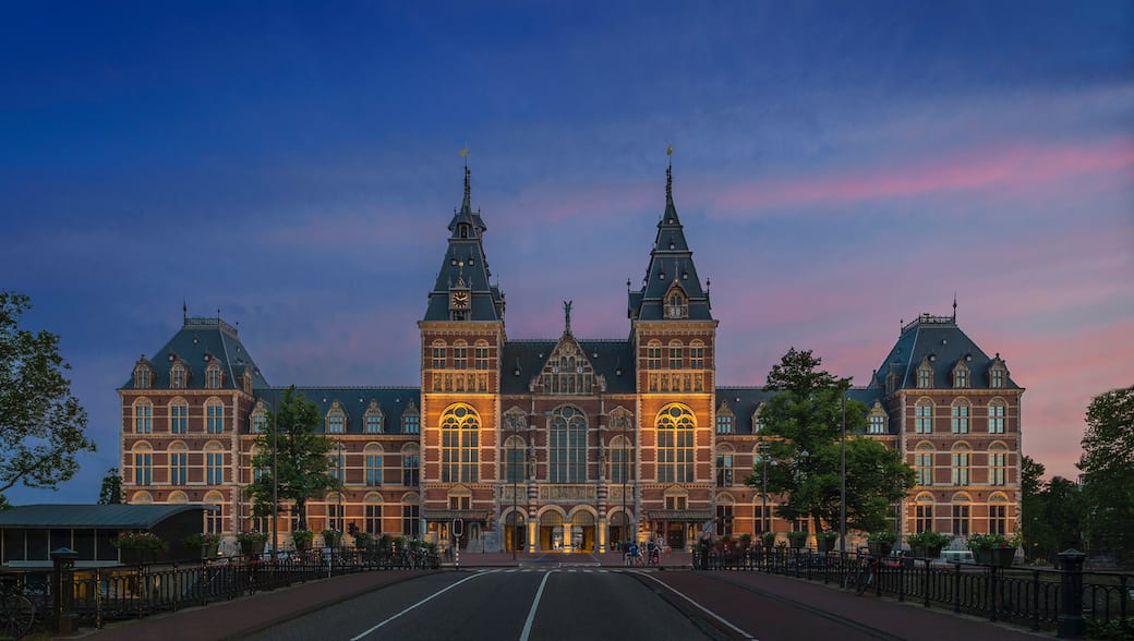 Exterior of Rijksmuseum. Photo John Lewis Marshall