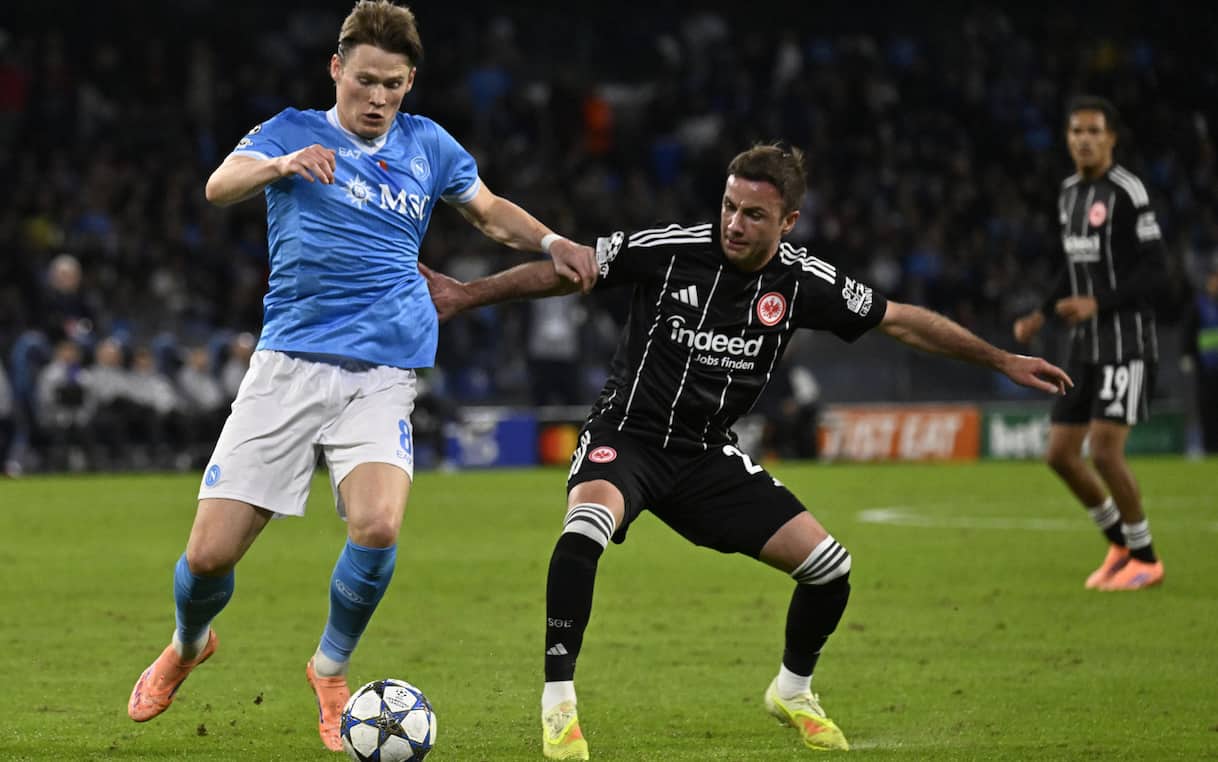 Napoli Eintracht Francoforte 0 0 highlights Nessun gol al #39 Maradona