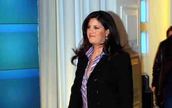 Roma 14/12/2002 Monica Lewinsky al suo arrivo nello studio di "Porta a porta" per registrare la puntata dello show di Bruno Vespa a lei dedicata. Registrazione che è poi saltata per volere della stessa Lewinsky
© giuseppe giglia