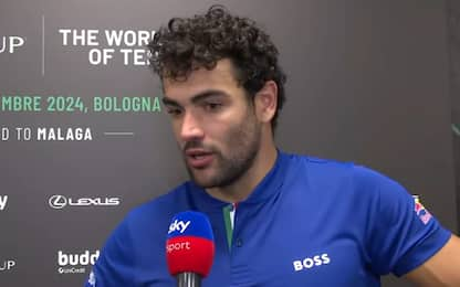 Berrettini: "Sto bene, la Davis dà energie extra"