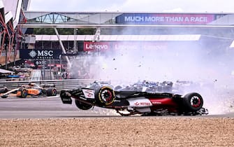 Gp Gran Bretagna, incidente a Silverstone, F1