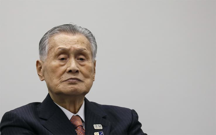 Yoshiro Mori, Presidente del Comitato organizzatore dei Giochi Olimpici di Tokyo mori