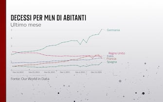 decessi per milione di abitanti
