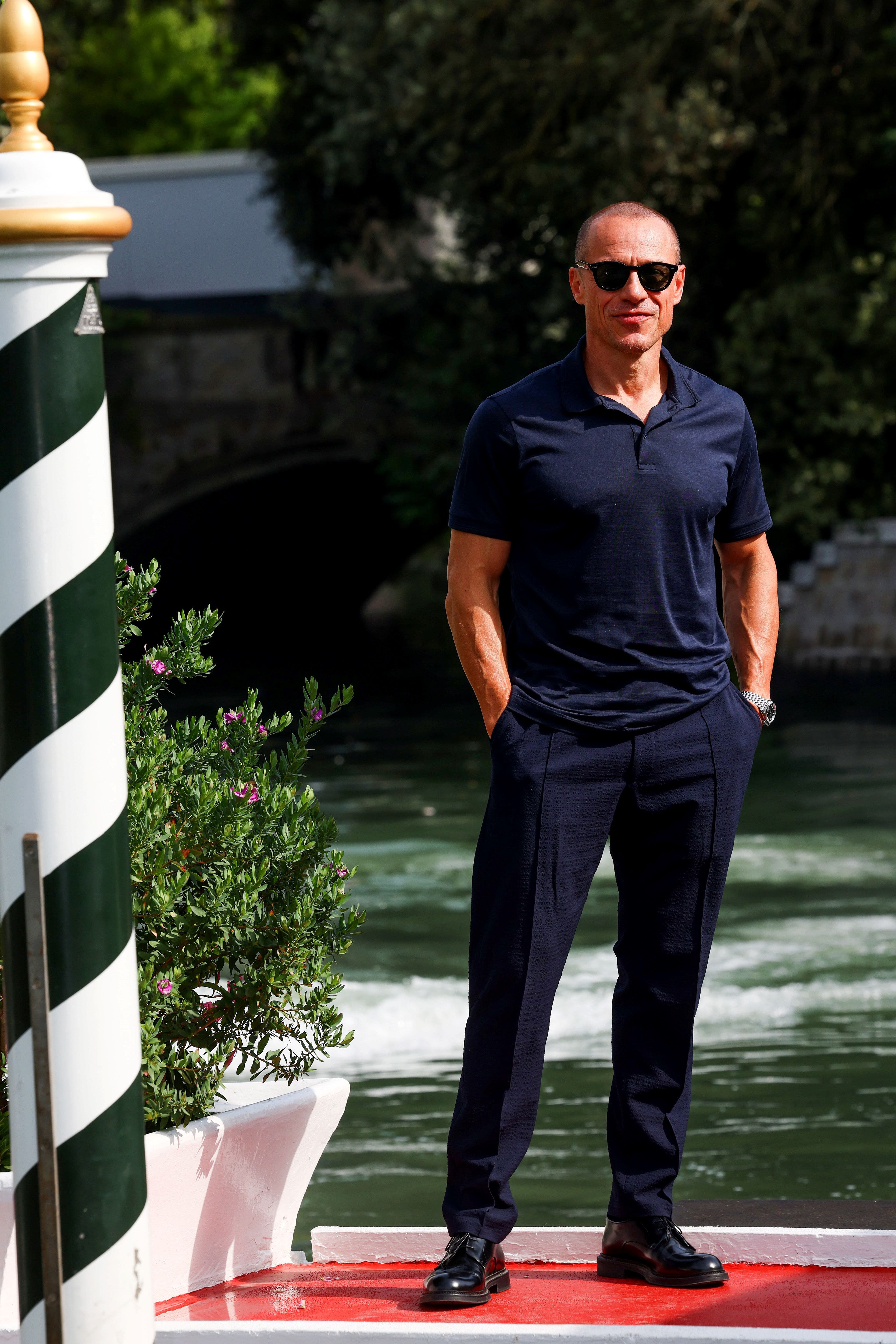 Stefano Accorsi all'82esima Mostra del Cinema di Venezia