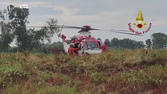 pavia continuano ricerche del ragazzo caduto nel fiume po